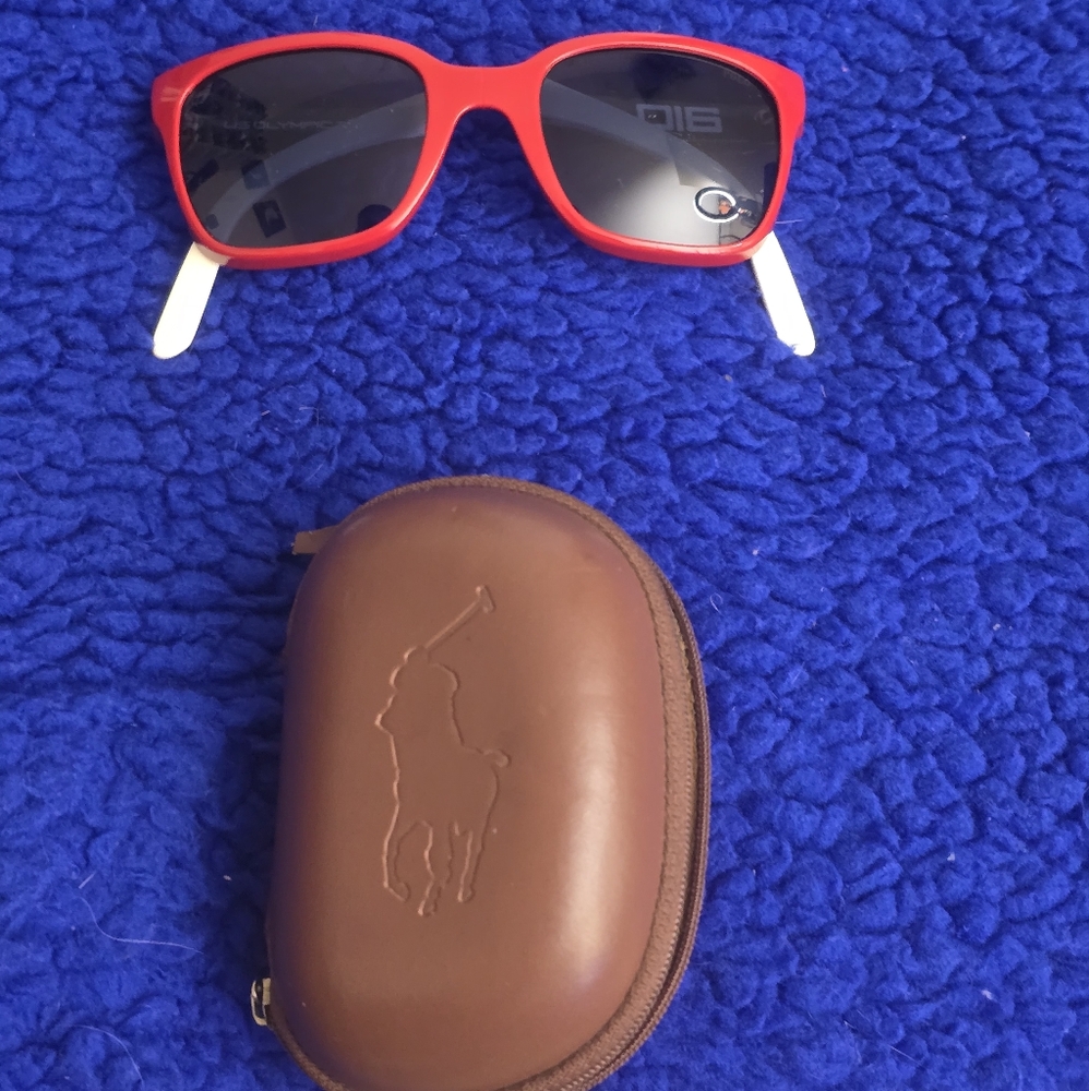 2016 Ralph Lauren Olympics Foldable Sunglasses With Case